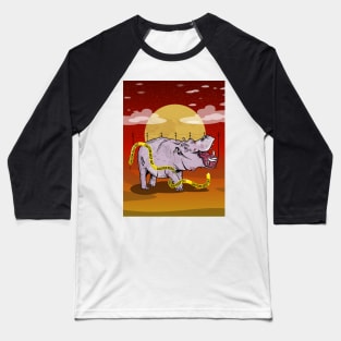 Mind the hippo Baseball T-Shirt